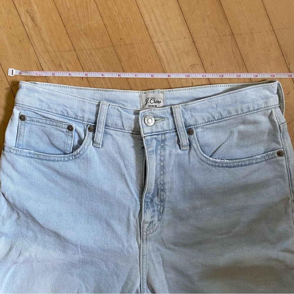 J Crew Slim wide-leg jean in Misty Surf wash size 28 - Picture 6 of 6
